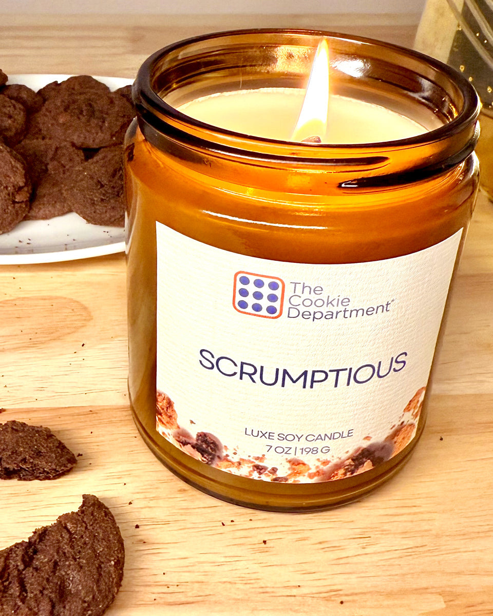 ‘Scrumptious’ Candle – The Scent of Fresh-Baked Comfort